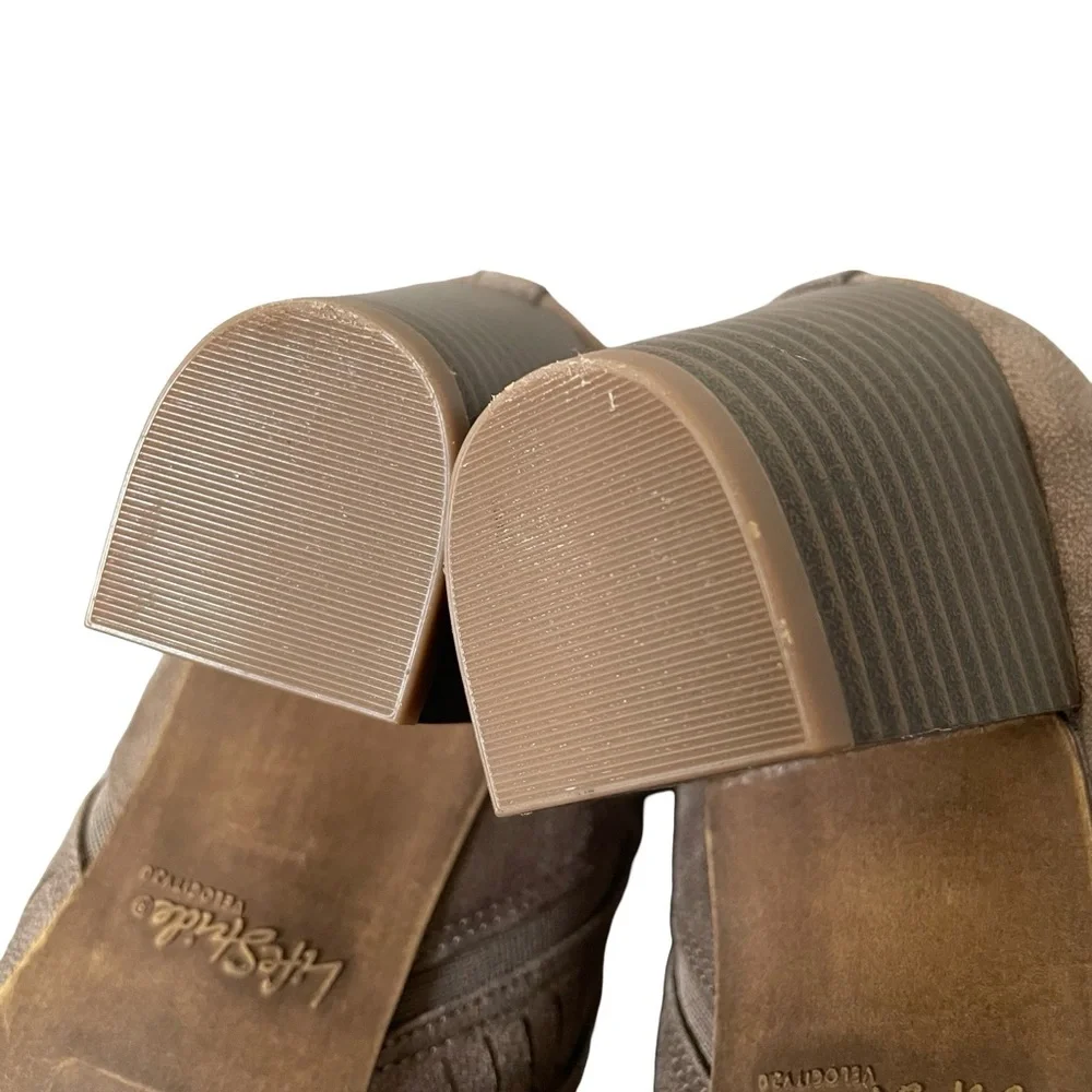 Life Stride Tan Velocity with Memory Foam Booties Size 9.5